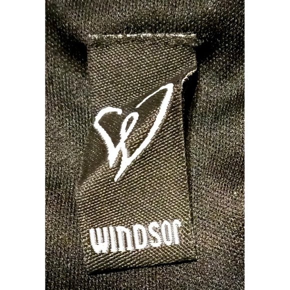 Windsor Lissie Black Formal Sequin Mini Dress Fully Lined Bodycon Sz 1/2 - Picture 8 of 9